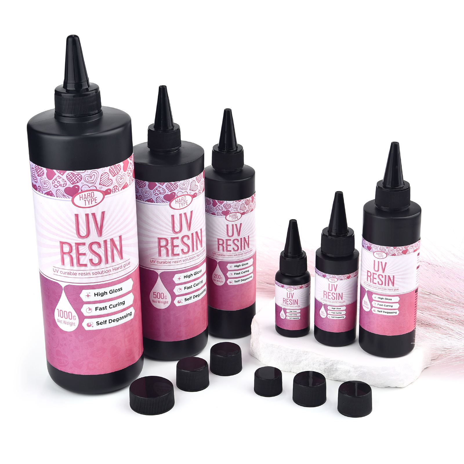 Epoxy Uv Resin Kit - Cola uv de resina epóxi de