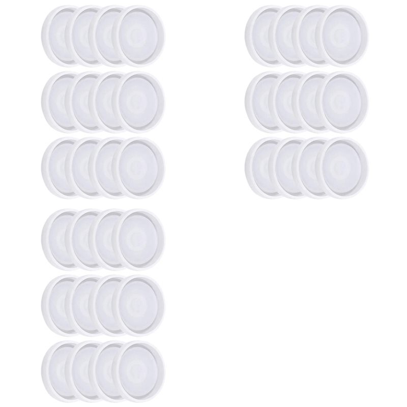 Coaster Mold Round - 75STO-36 Pacote de Moldes Redondos de