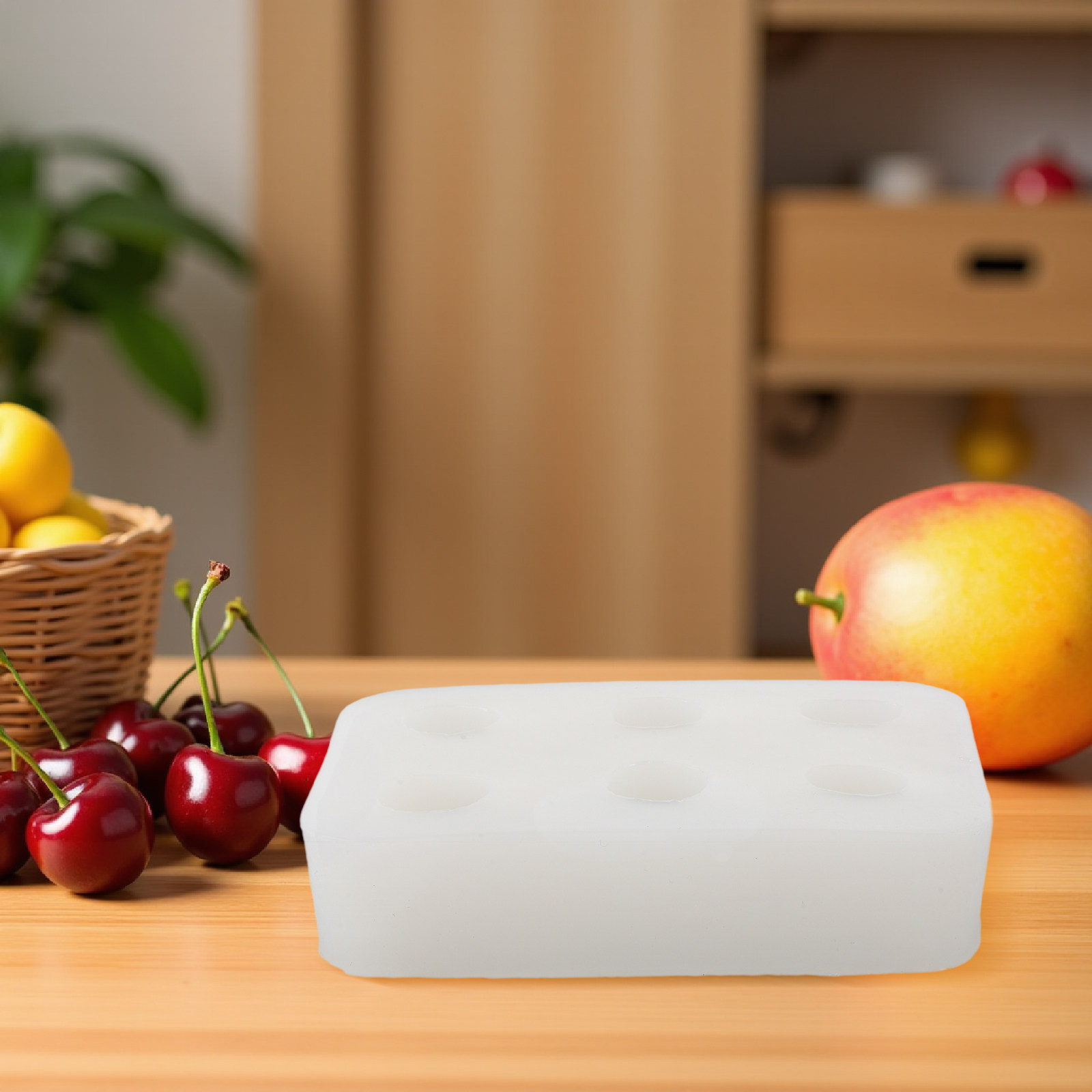 Silicone Mold Tray - Mini Forma de Silicone Cereja 3D