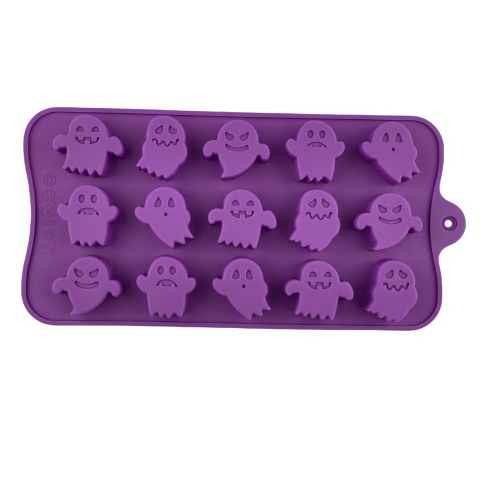 Silicone Mold Tray - Molde de Silicone de Halloween em