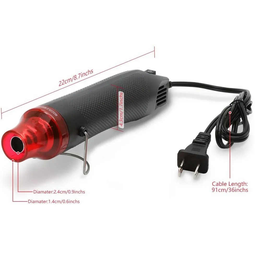 Heat Gun Small - Pistola de Ar Quente Portátil Mini