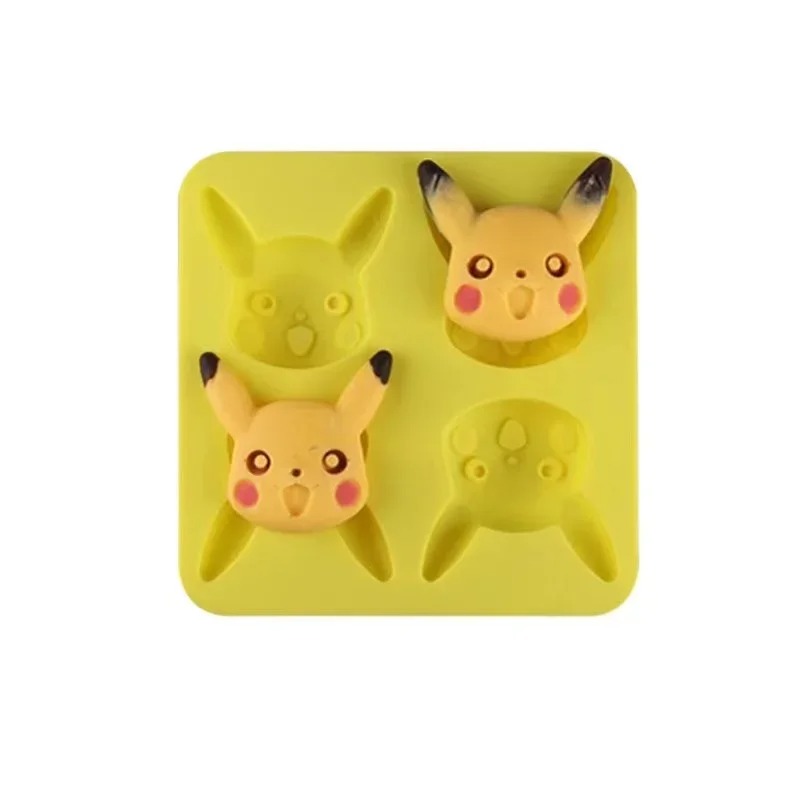 Silicone Mold Tray - Novo Molde de Silicone Pikachu para