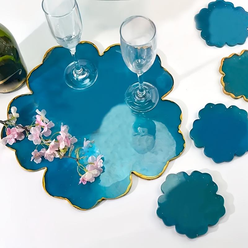 5 peças de Molde de Silicone p - Flower Preservation Resin avaliação e preço
