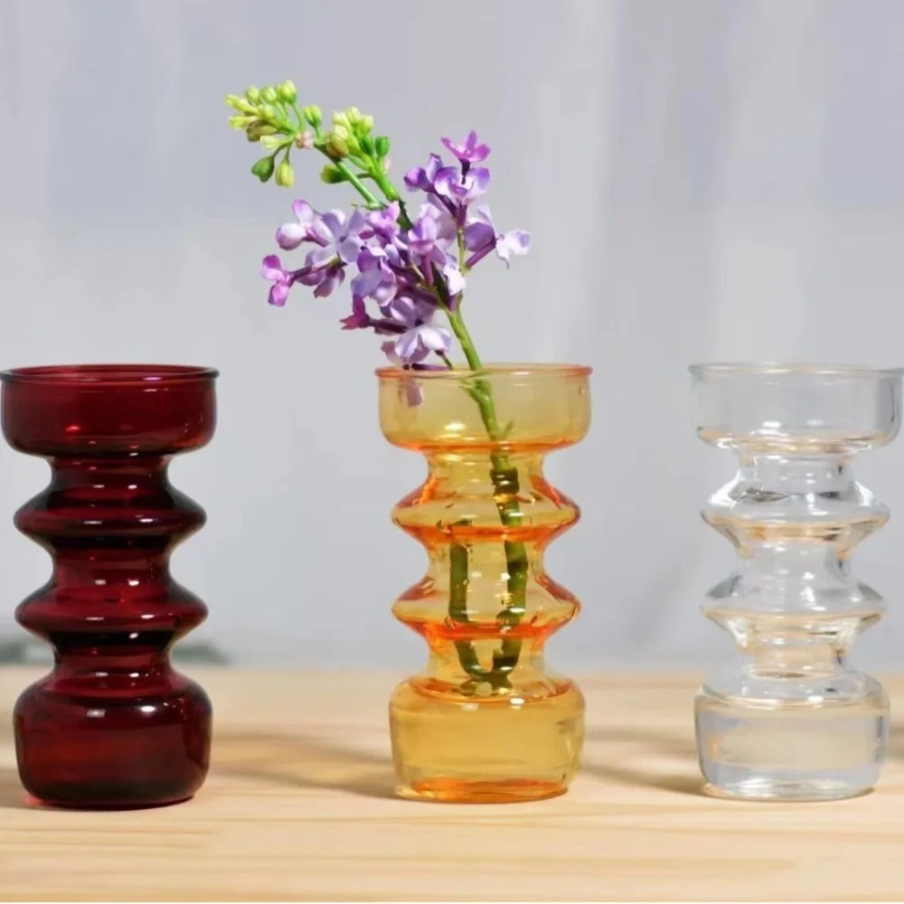Vasos coloridos ornamentos de  - Dried Flower Bulk avaliação e preço