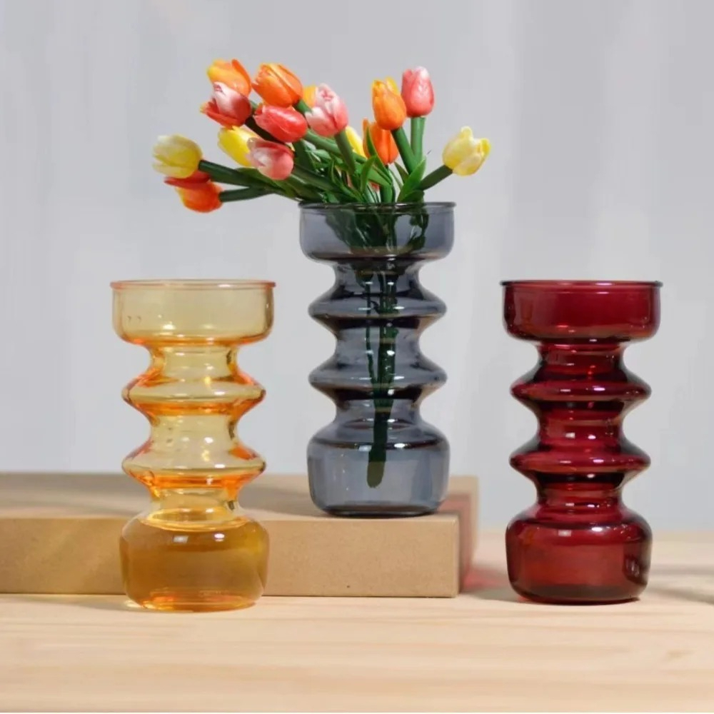 Vasos coloridos ornamentos de  - Dried Flower Bulk avaliação e preço