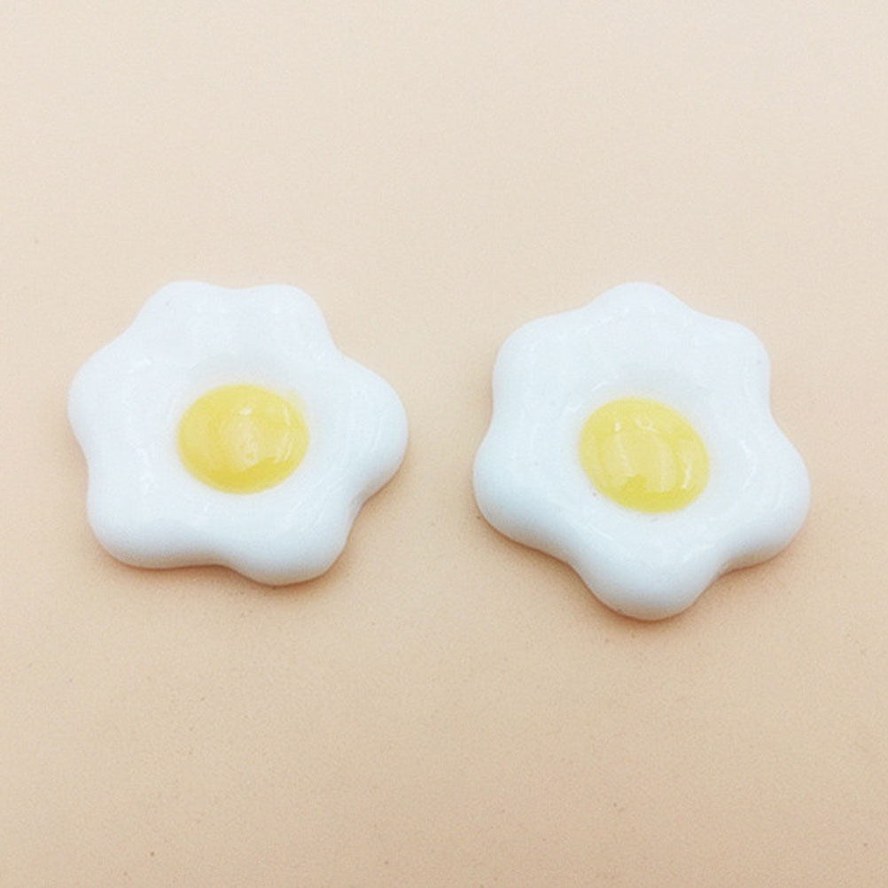 20 Peças de Ovos Pochê Simulad - Resin Craft Material avaliação e preço