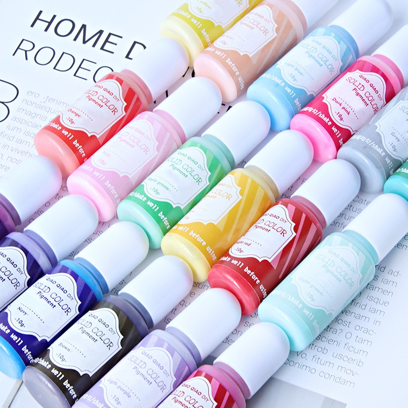 Atacado: 18 pigmentos líquidos - Resin Pigment Set avaliação e preço