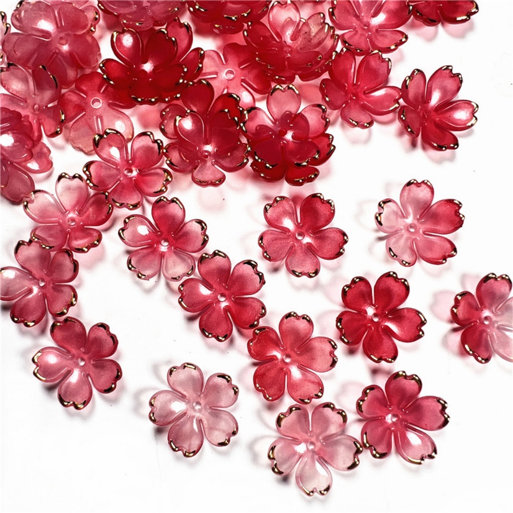 50 peças/lote 19mm Contas de A - Flower Preservation Resin avaliação e preço