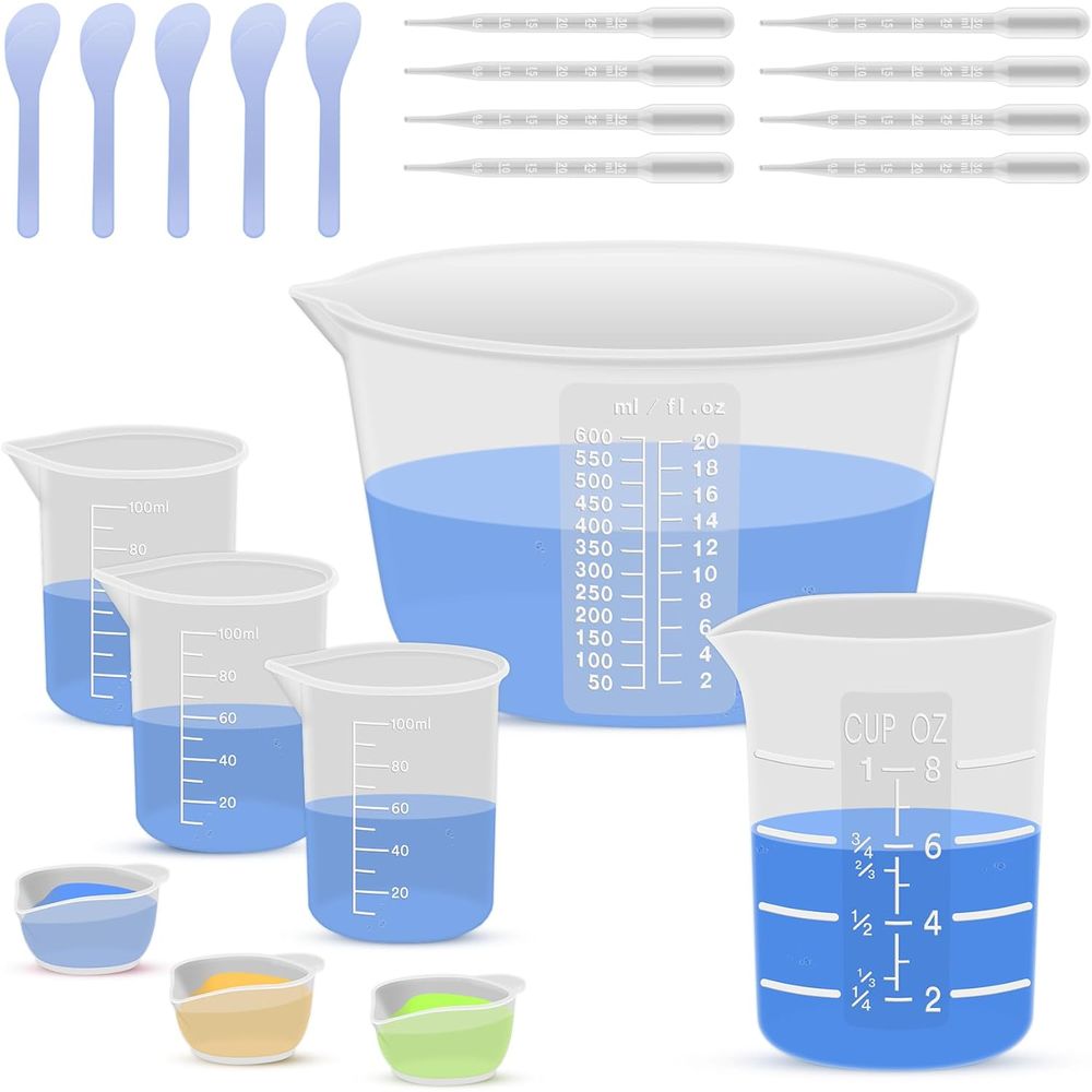 Copos de Medição de Silicone p - Mixing Cup Silicone avaliação e preço